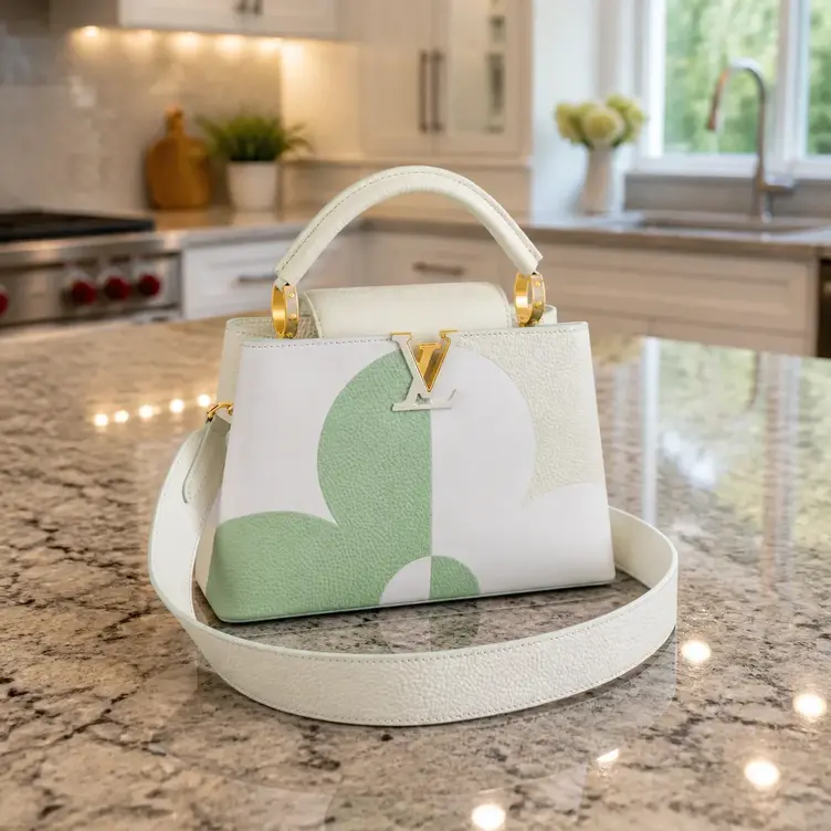Monogram Flower Capucines BB Handbag M59711 photo review