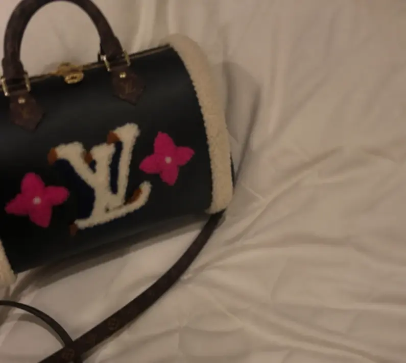 Monogram Flowers Speedy 30 Bandouliere M56966 photo review