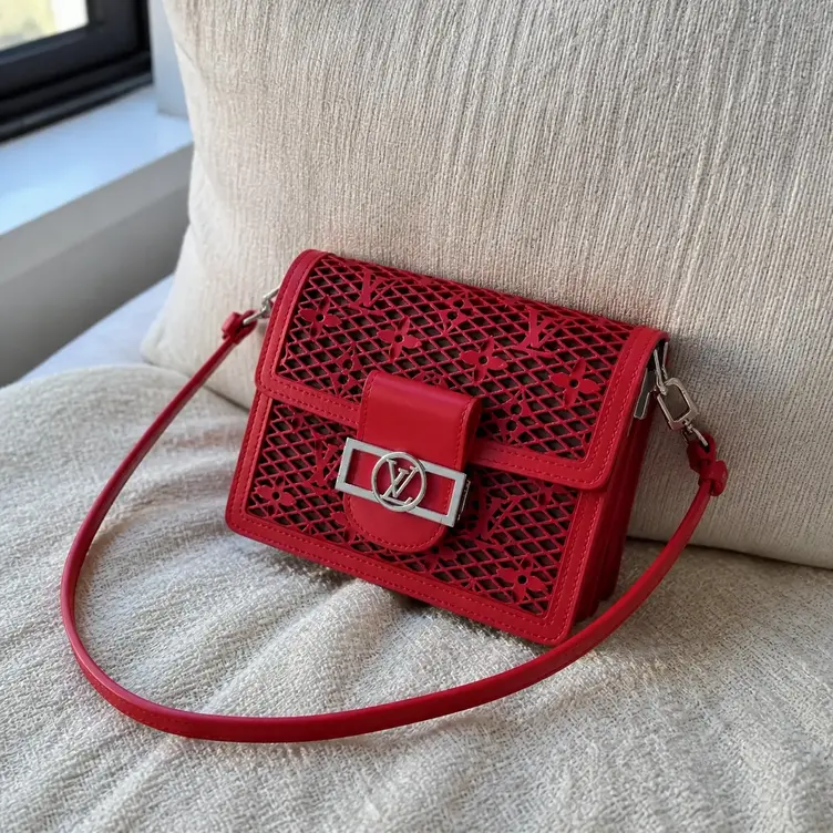 Monogram Lace Dauphine Mini Handbag M20359 photo review