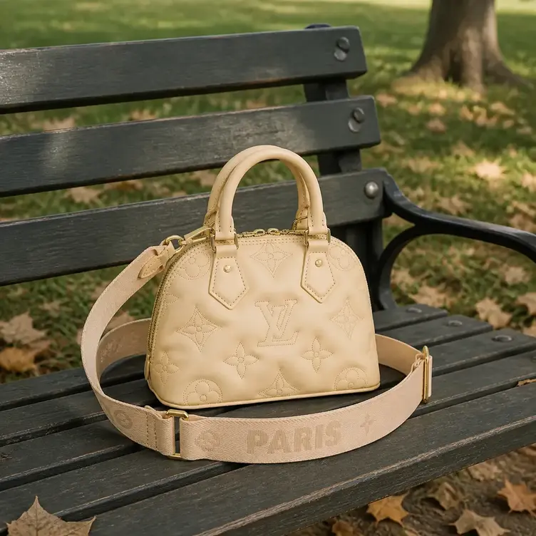 Monogram Motif Alma BB Bag M59821 photo review