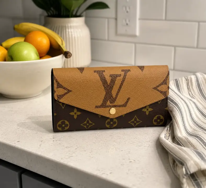 Monogram Reverse Sarah Wallet M80726 photo review