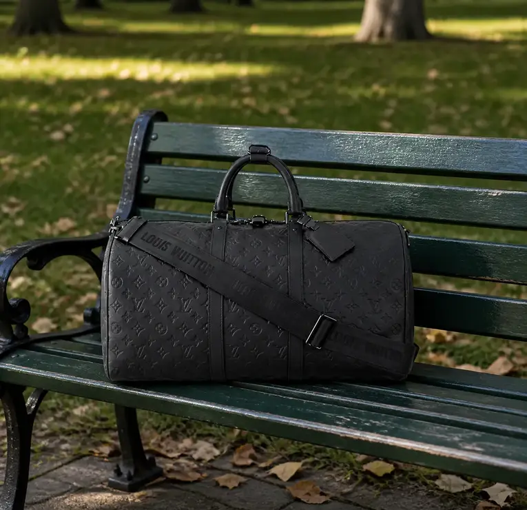 Monogram Shadow Keepall Bandouliere 50 M44810 photo review