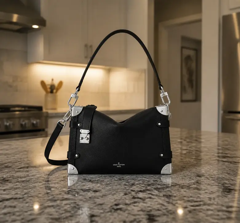 Monogram Side Trunk MM bag-Black M25160 photo review