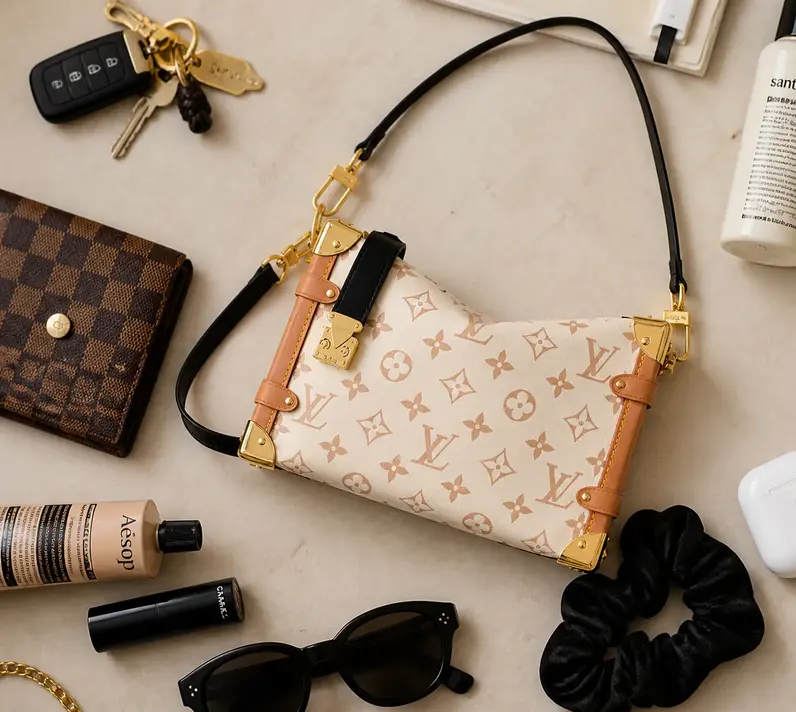 Monogram Side Trunk MM bag M46907 photo review