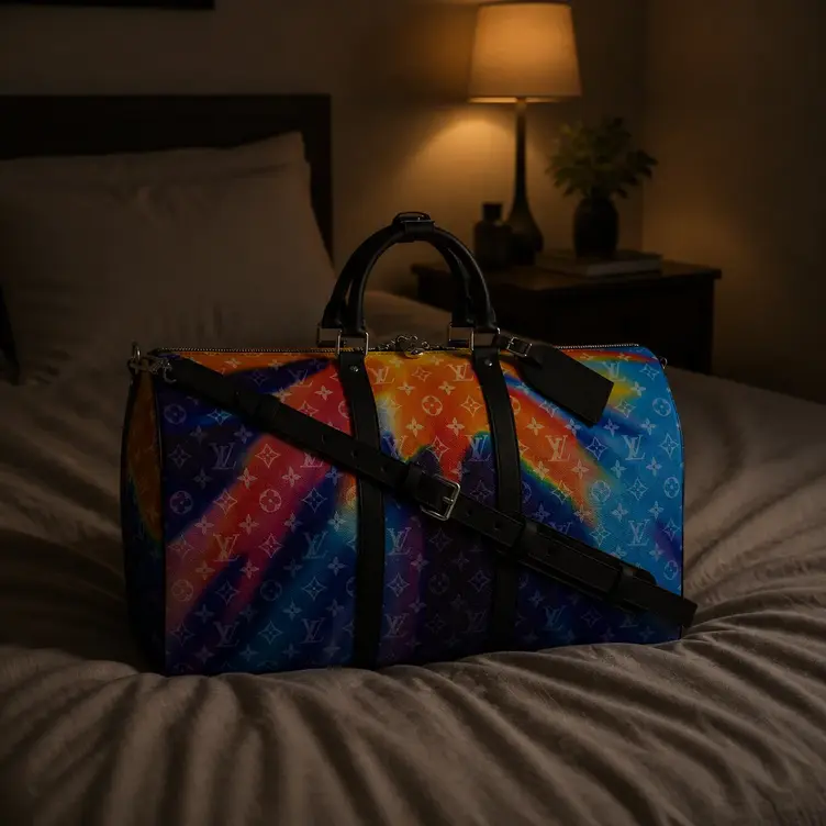Monogram Sunset Keepall Bandouliere 50 M45942 photo review