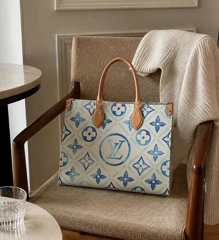 Monogram Tiles OnTheGo MM Handbag M11262 photo review