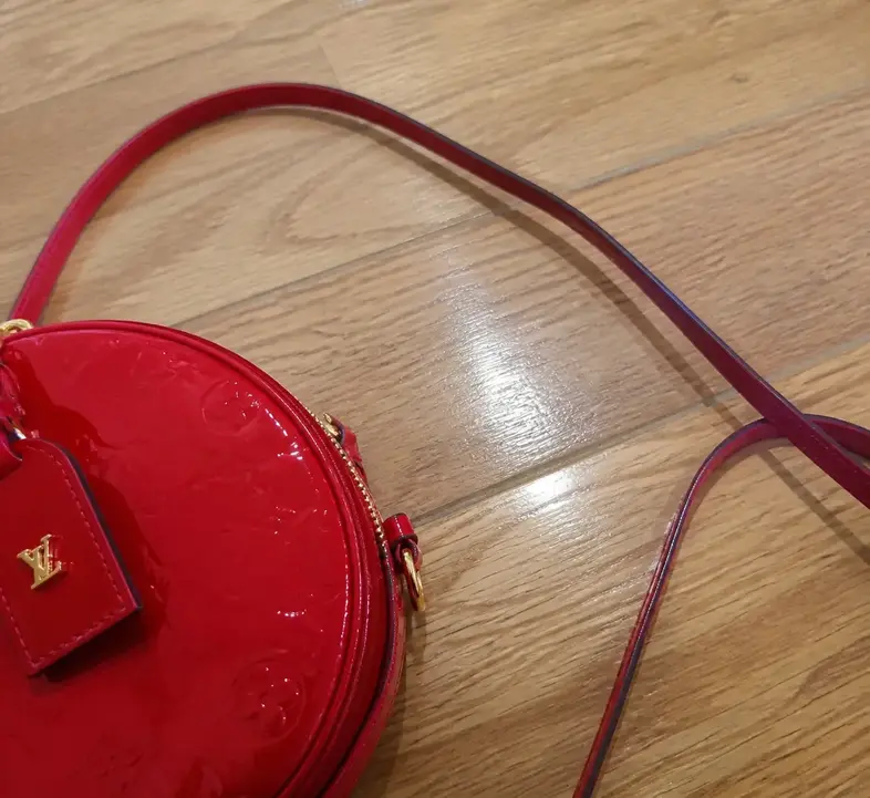 Monogram Vernis Boite Chapeau Souple M54100 photo review