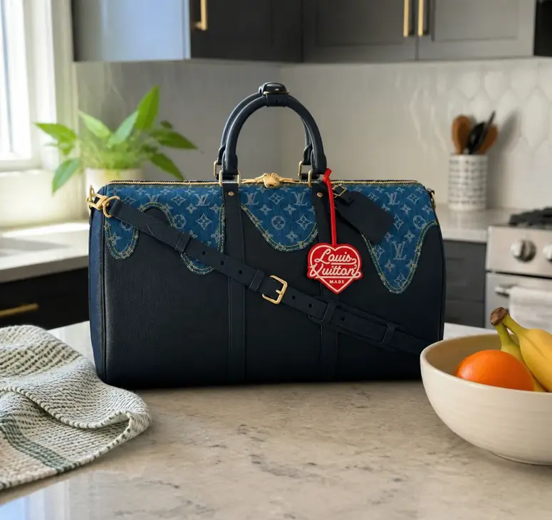 Nigo's Monogram Drip Keepall Bandouliere 50 M45975 photo review