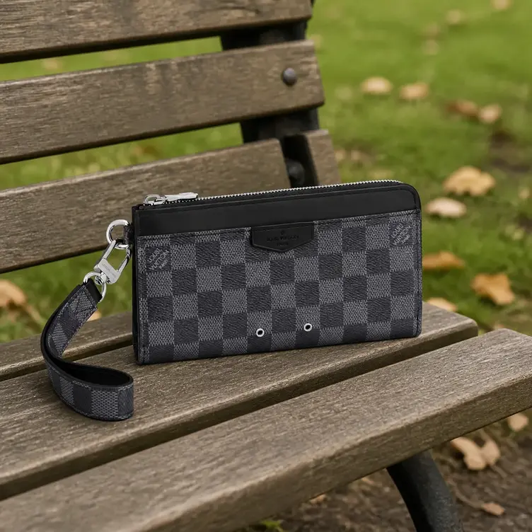 Summer 2021 Damier Graphite Zippy Dragonne Wallet N60379 photo review