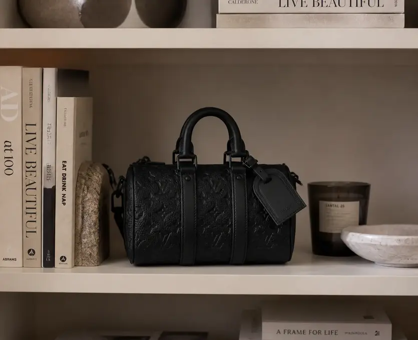 Taurillon Monogram KEEPALL BANDOULIeRE 25 M20900 photo review