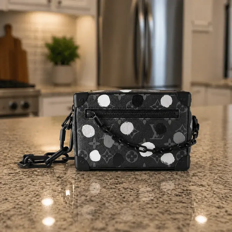 x Yayoi Kusama LV X YK MINI SOFT TRUNK M81936 photo review