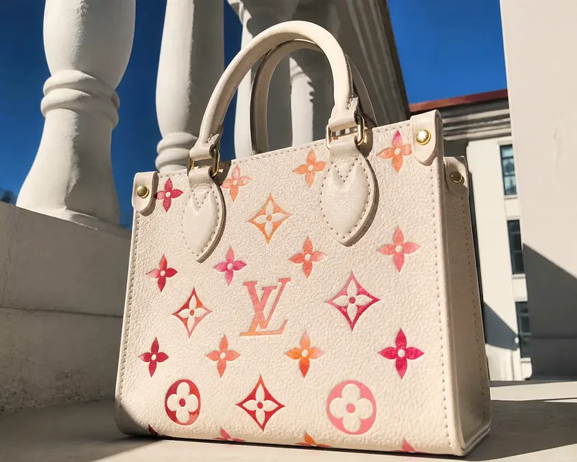 OnTheGo BB Monogram Empreinte Handbag Sunrise Aquarelle M47115 photo review
