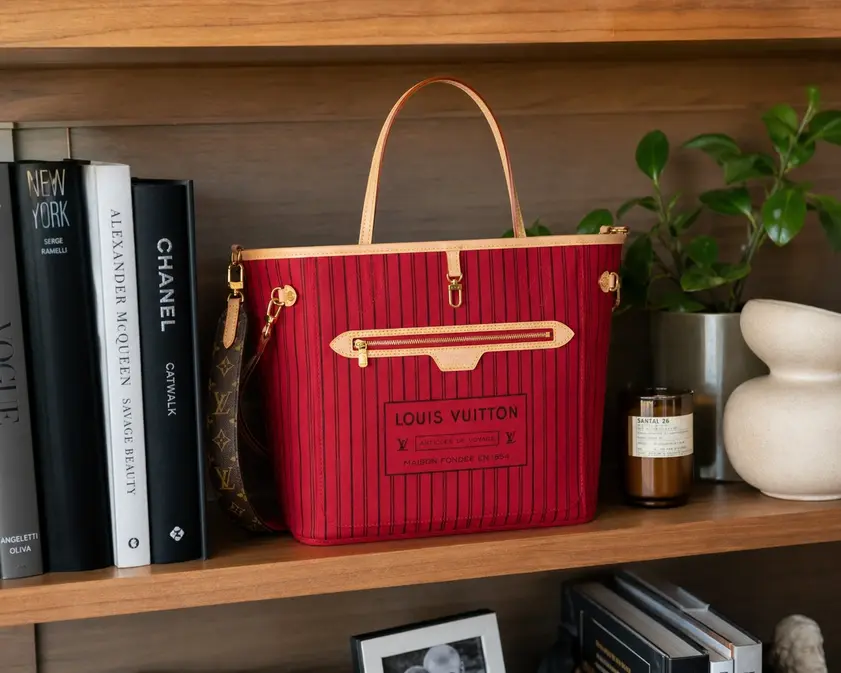Neverfull Bandouliere Inside Out MM M12096 photo review