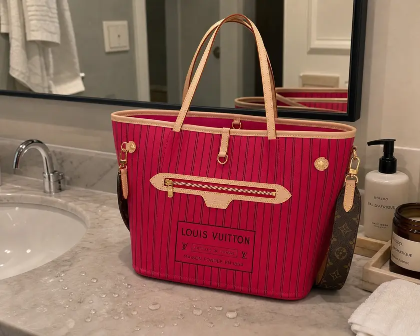 Neverfull Bandouliere Inside Out MM M12257 photo review