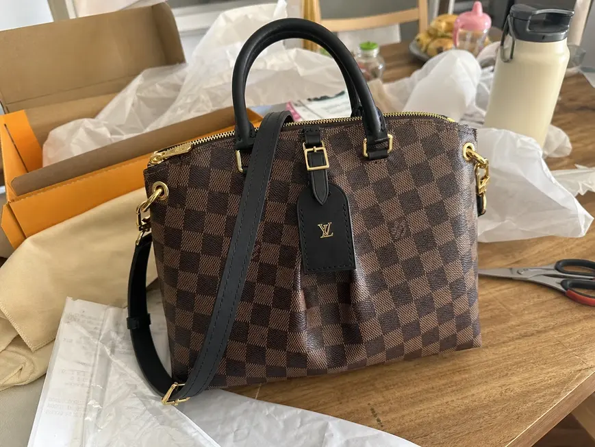 Damier Ebene BOETIE PM TOTE BAG N45282 photo review