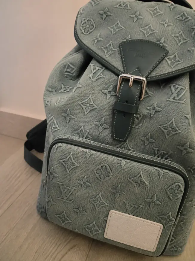 Monogram Denim Montsouris Backpack M22534 photo review