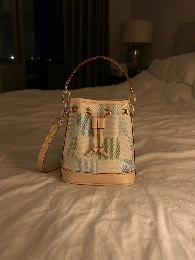 Damier Giant Canvas Speedy Bandouliere Handbag N40515 photo review