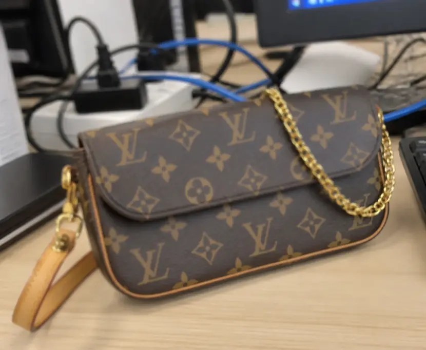 Monogram Wallet on Chain Ivy M12778 photo review