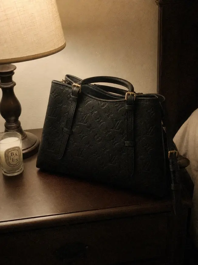 Monogram Babylone PM Tote Bag-Black M11393-black photo review
