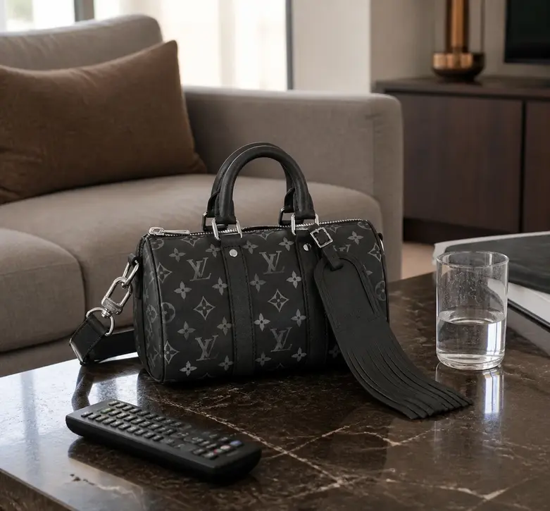 Monogram Christopher Keepall Bandouliere 25 M11595 photo review