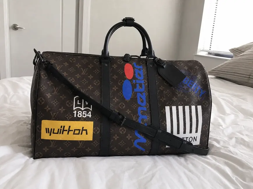 2019 Historic Monogram Canvas Keepall Bandouliere 50 M44642 photo review