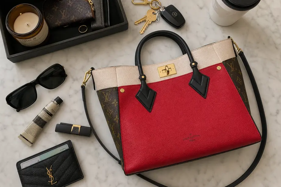2019 Monogram Canvas On My Side-Pirate Red M53824 photo review