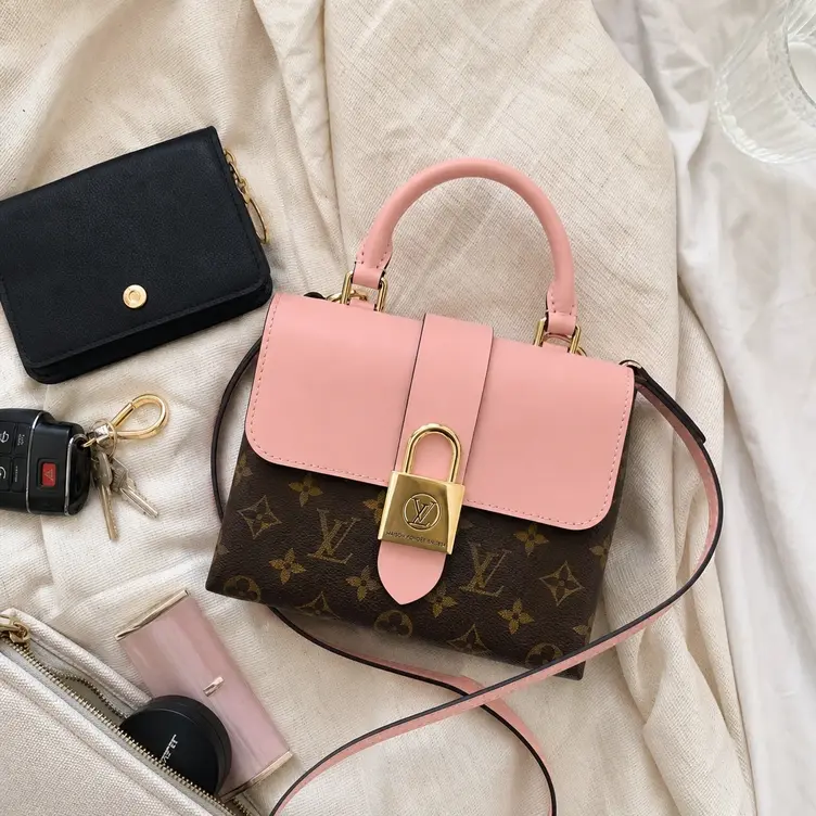Monogram Canvas Locky BB-Rose Poudre Pink M44080 photo review