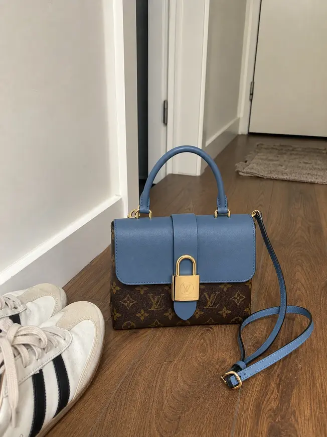 Monogram Canvas Locky BB-Bleu Jean M44321 photo review