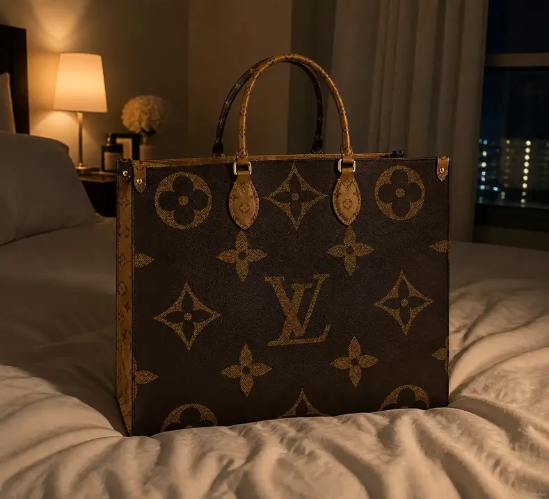 2019 Monogram Giant Onthego Tote Bag M44576 photo review