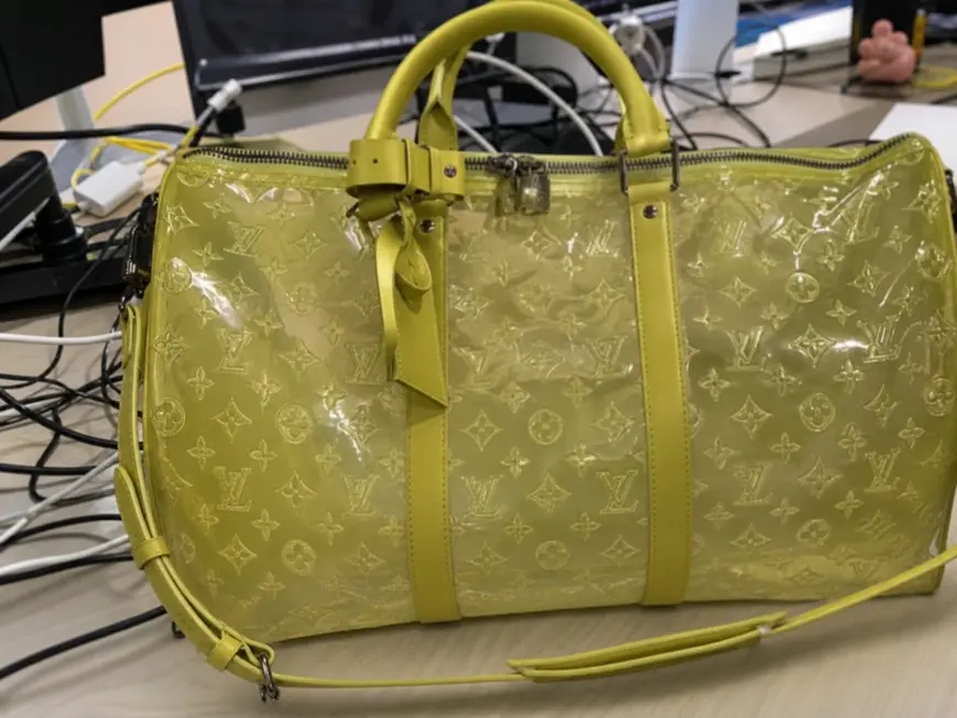 2019 Monogram-embossed Keepall Bandouliere 50 M53271-02 photo review