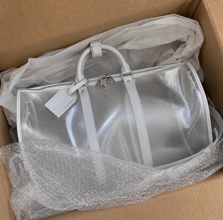 2019 Virgil Abloh Keepall Bandouliere 50 M53973 photo review