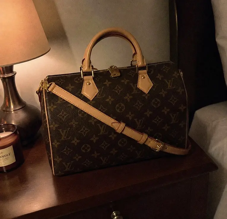 2019 Monogram Canvas Speedy Bandouliere 30 M41112 photo review