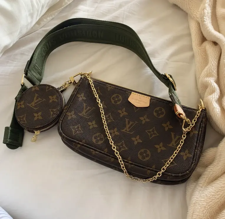 2019 Monogram Canvas Multi Pochette Accessoires-Blue M44823 photo review