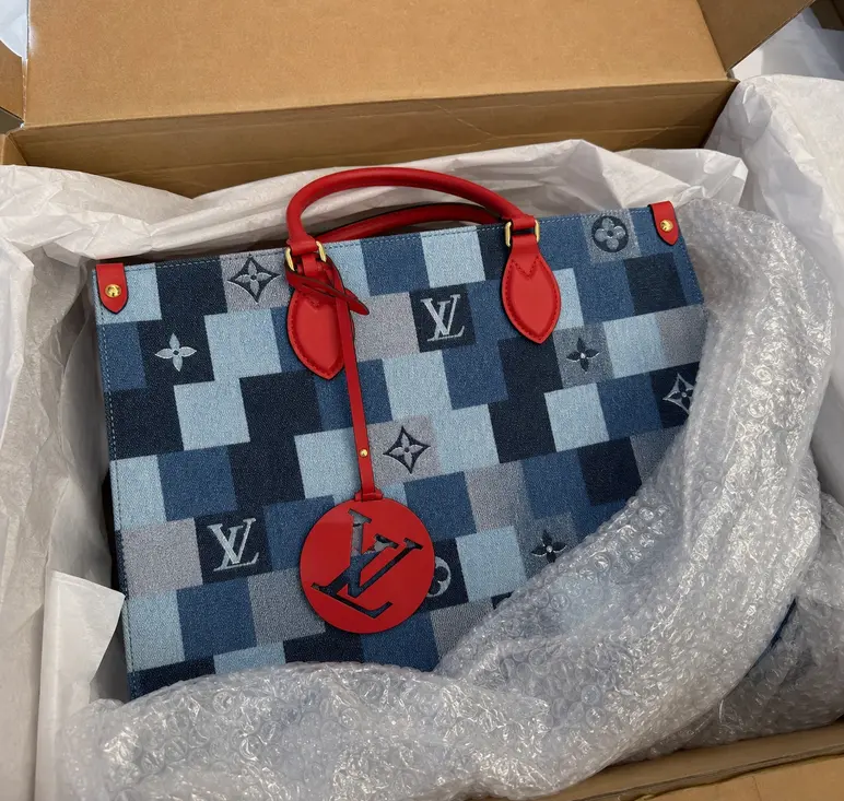 2020 Monogram Denim Onthego GM M44992 photo review