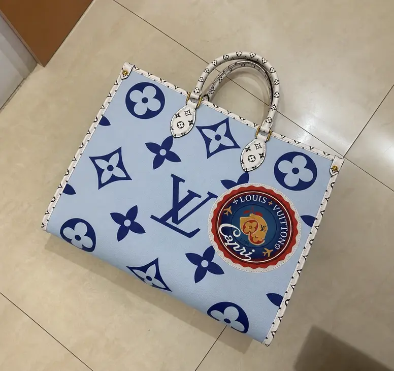 2019 Giant/Mini Monogram Hawaii Onthego-Blue M44571-Hawaii photo review