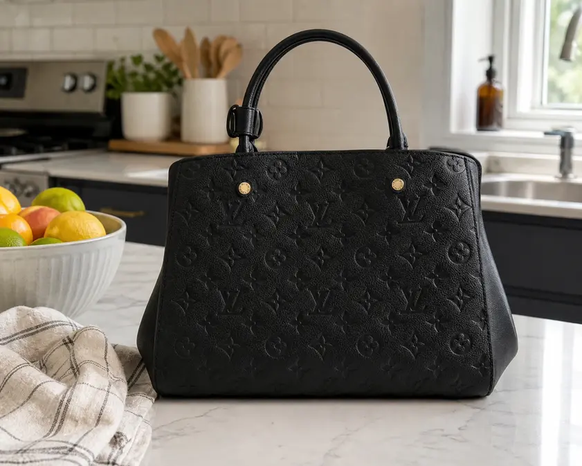 Monogram Empreinte Montaigne MM-Noir M41048 photo review