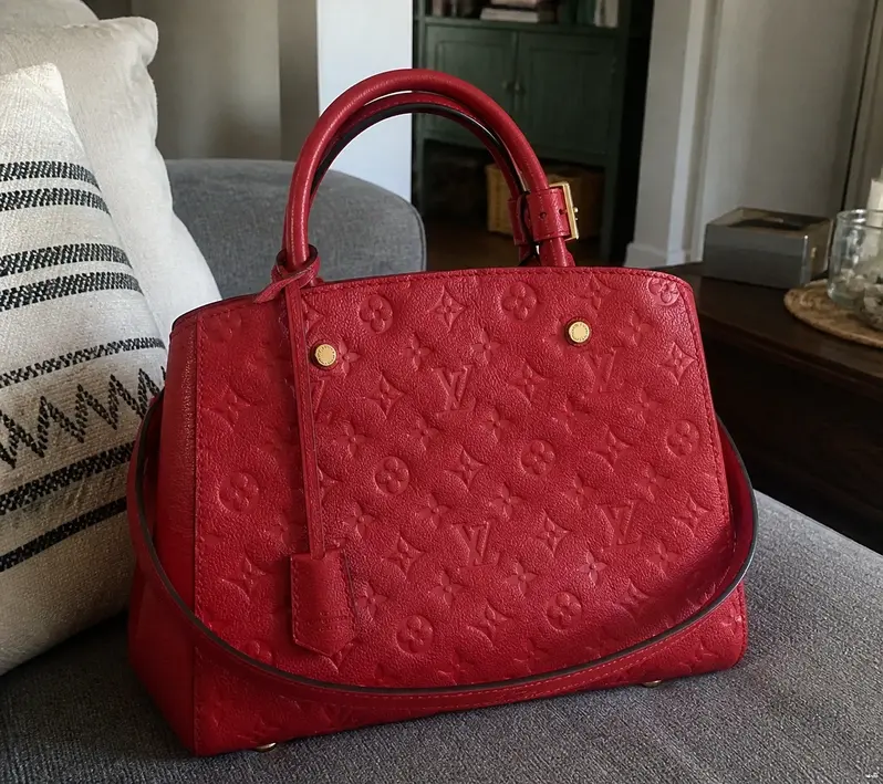 Monogram Empreinte Montaigne MM-Cherry M41194 photo review