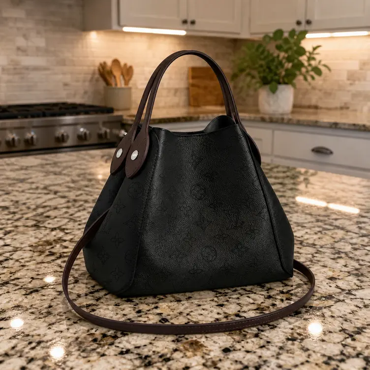 Mahina Leather Hina PM-Black M54350 photo review