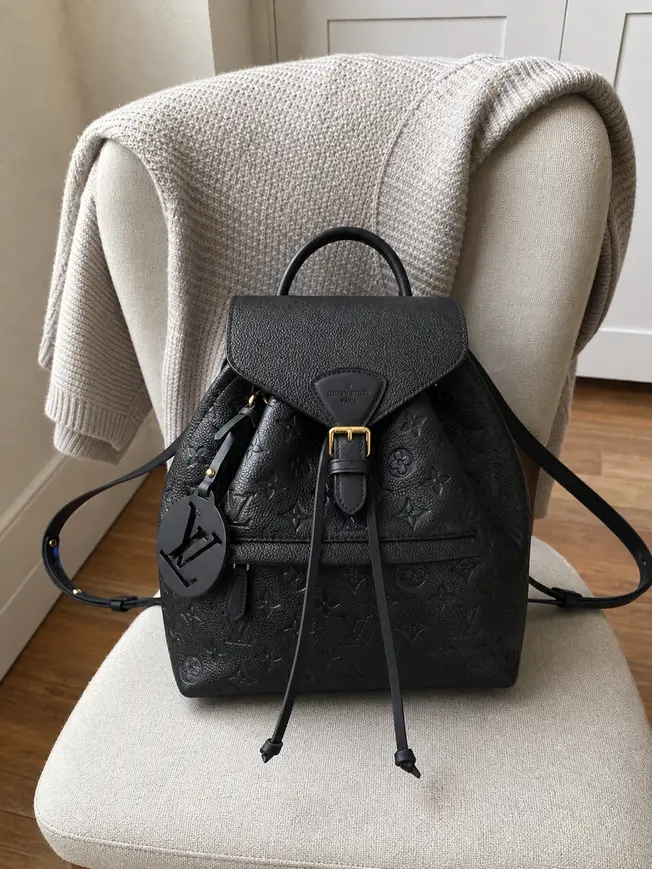 2020 Monogram Empreinte Montsouris Backpack-Black M45205 photo review
