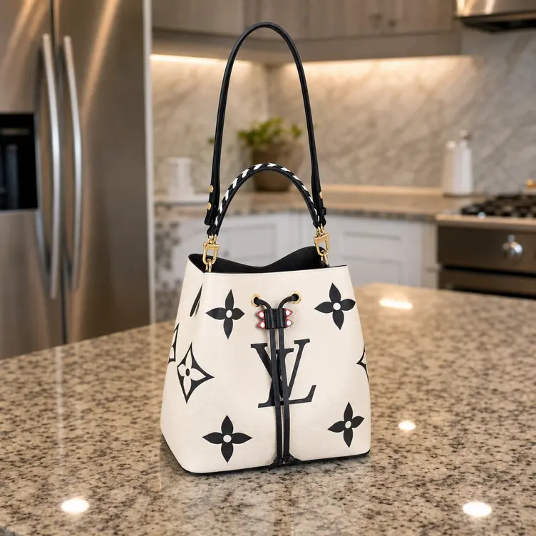 LV Crafty NeoNoe MM-Cream M56889 photo review