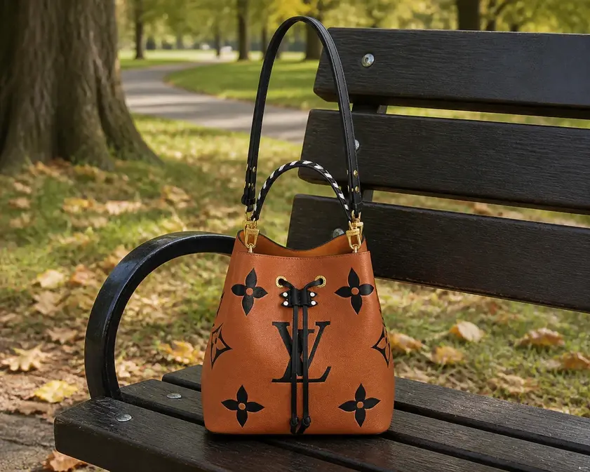 LV Crafty NeoNoe MM-Caramel M56888 photo review