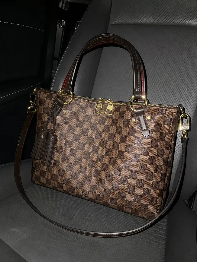Damier Ebene Lymington Zipped Tote N40023 photo review