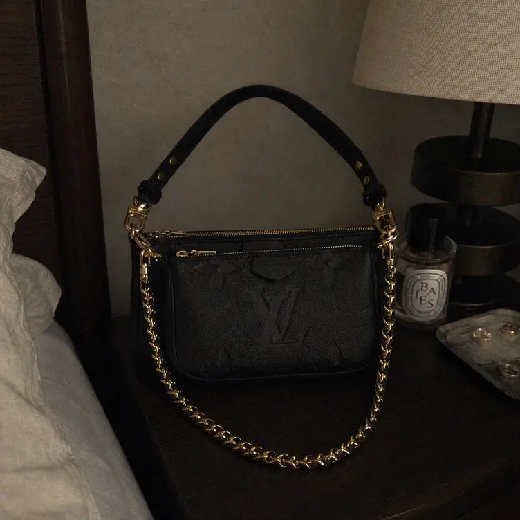 Monogram Empreinte Multi Pochette Accessoires-Black M80399 photo review