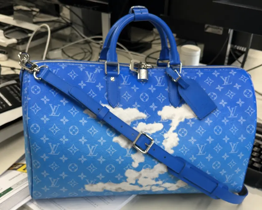 Keepall Bandouliere 50 Clouds Virgil Abloh M45428 photo review