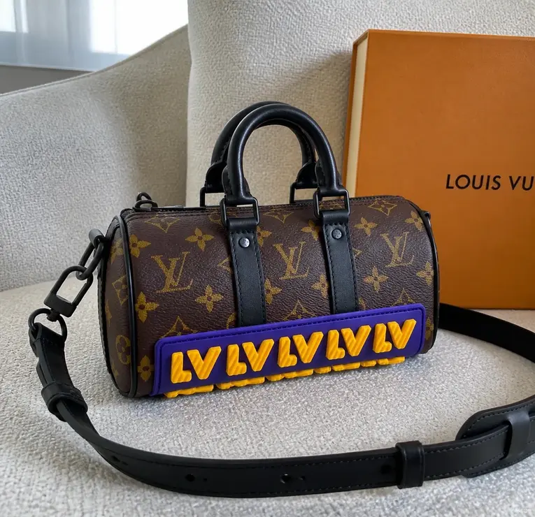 Monogram Coated LV Rubber Keepall XS M45788 photo review