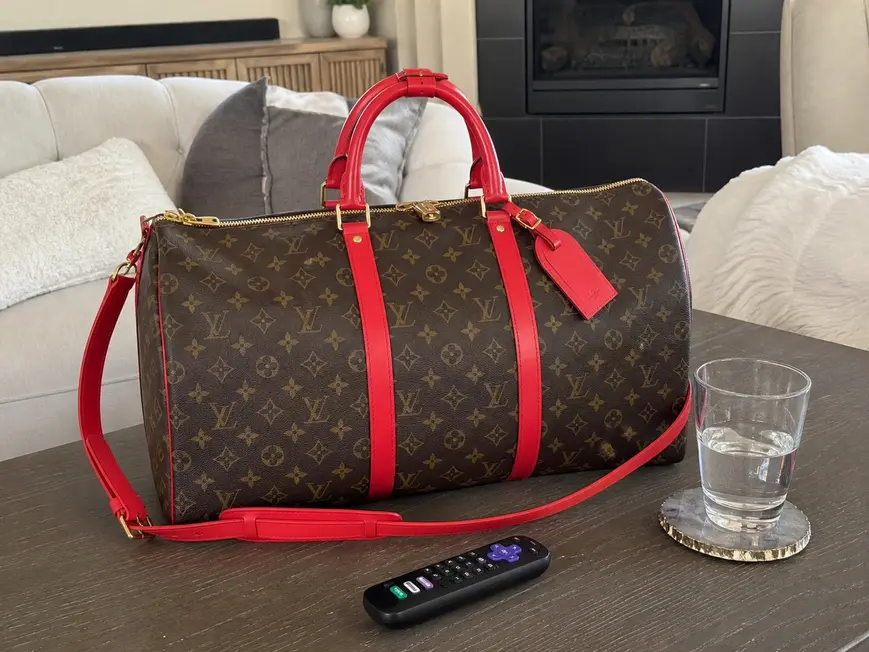 Summer Edition Classic Monogram Canva Keepall Bandouliere 50 M44740 photo review