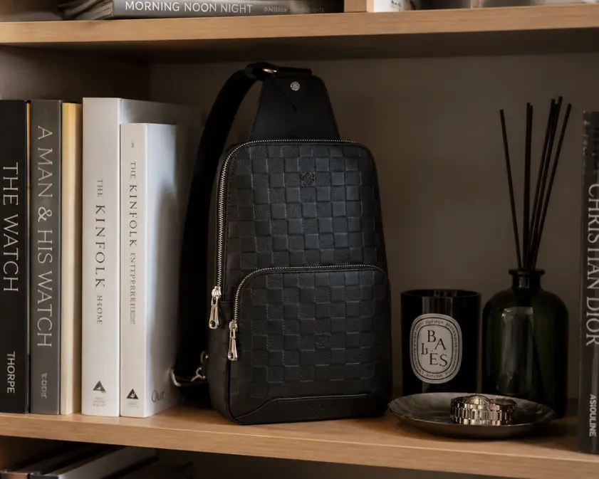 Damier Infini Avenue Sling Bag N41720 photo review