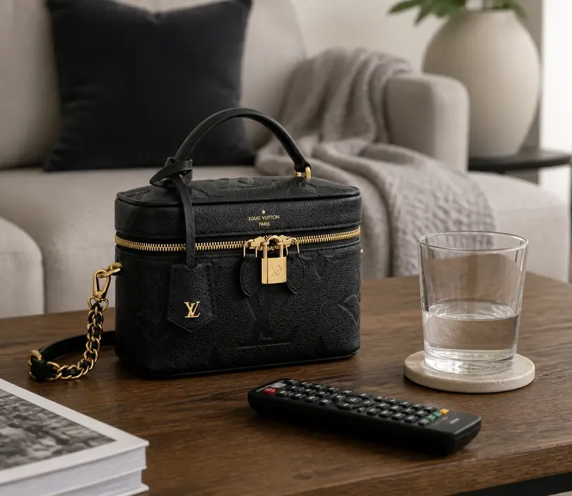 Giant Monogram Vanity PM-Black M45598 photo review