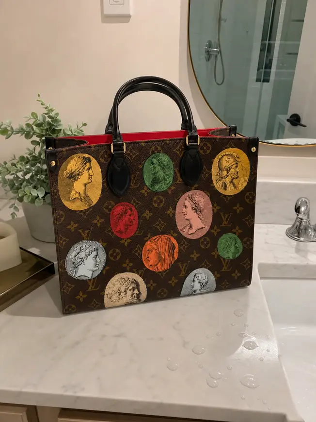 Fall-Winter 2021 Monogram Cameo OnTheGo MM Tote Bag M59245 photo review