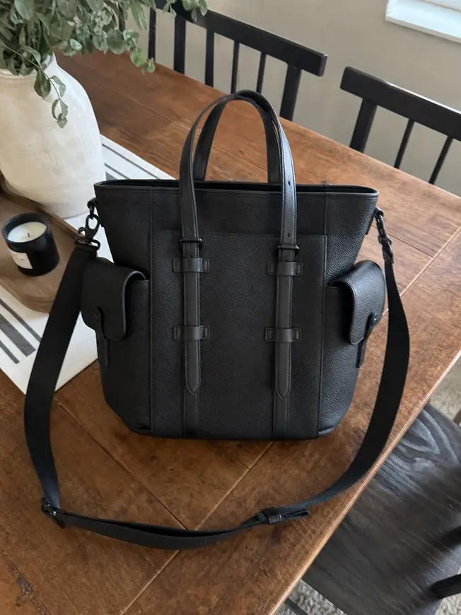 Taurillon Leather Classic Christopher Backpack-Black M58479 photo review